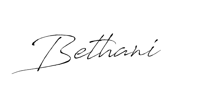 Bethani stylish signature style. Best Handwritten Sign (Antro_Vectra) for my name. Handwritten Signature Collection Ideas for my name Bethani. Bethani signature style 6 images and pictures png