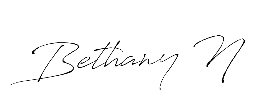Make a short Bethany N signature style. Manage your documents anywhere anytime using Antro_Vectra. Create and add eSignatures, submit forms, share and send files easily. Bethany N signature style 6 images and pictures png