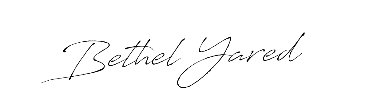 Design your own signature with our free online signature maker. With this signature software, you can create a handwritten (Antro_Vectra) signature for name Bethel Yared. Bethel Yared signature style 6 images and pictures png