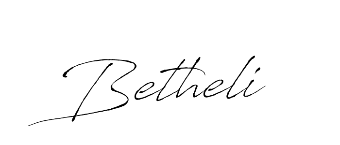 Use a signature maker to create a handwritten signature online. With this signature software, you can design (Antro_Vectra) your own signature for name Betheli. Betheli signature style 6 images and pictures png