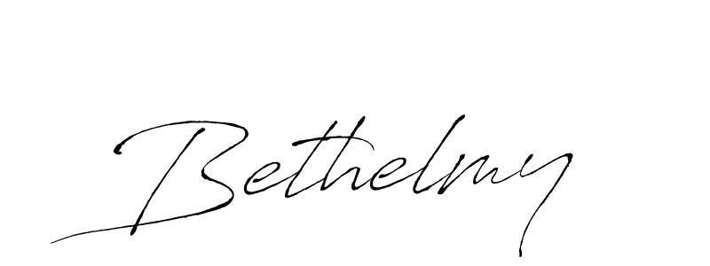 Use a signature maker to create a handwritten signature online. With this signature software, you can design (Antro_Vectra) your own signature for name Bethelmy. Bethelmy signature style 6 images and pictures png