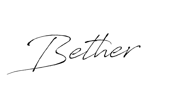 You should practise on your own different ways (Antro_Vectra) to write your name (Bether) in signature. don't let someone else do it for you. Bether signature style 6 images and pictures png