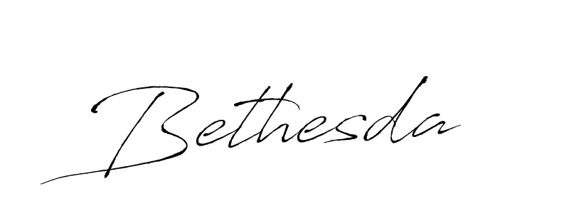 How to make Bethesda signature? Antro_Vectra is a professional autograph style. Create handwritten signature for Bethesda name. Bethesda signature style 6 images and pictures png