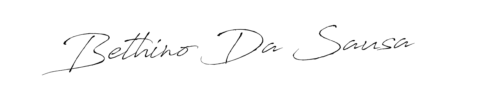 Use a signature maker to create a handwritten signature online. With this signature software, you can design (Antro_Vectra) your own signature for name Bethino Da Sausa. Bethino Da Sausa signature style 6 images and pictures png