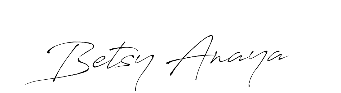 Design your own signature with our free online signature maker. With this signature software, you can create a handwritten (Antro_Vectra) signature for name Betsy Anaya. Betsy Anaya signature style 6 images and pictures png