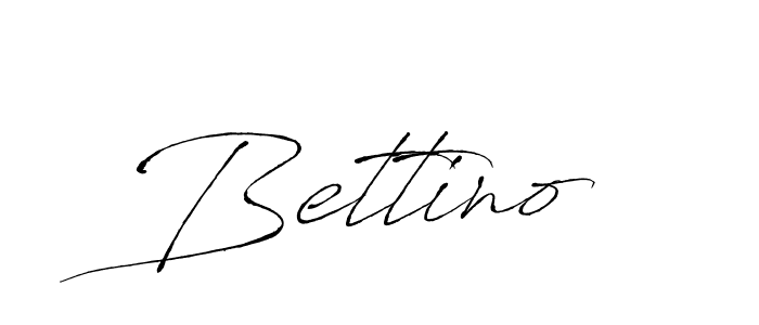 Create a beautiful signature design for name Bettino. With this signature (Antro_Vectra) fonts, you can make a handwritten signature for free. Bettino signature style 6 images and pictures png