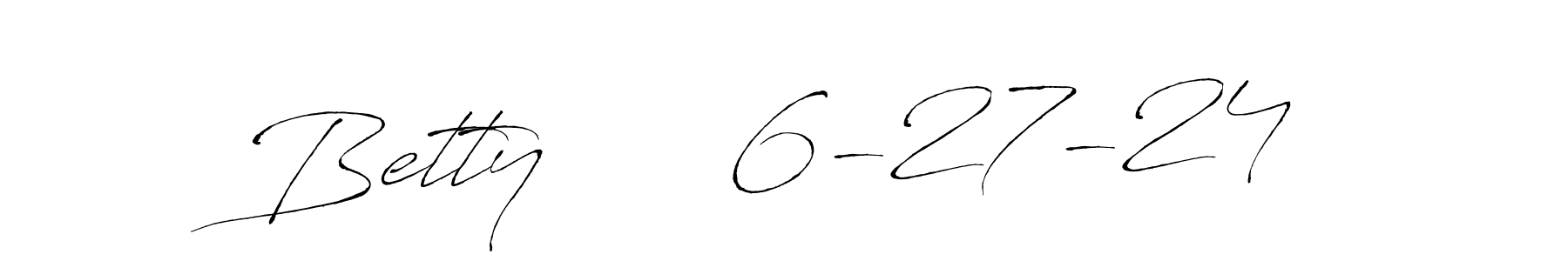 if you are searching for the best signature style for your name Betty      6-27-24. so please give up your signature search. here we have designed multiple signature styles  using Antro_Vectra. Betty      6-27-24 signature style 6 images and pictures png