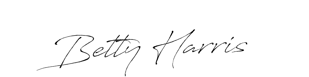 Use a signature maker to create a handwritten signature online. With this signature software, you can design (Antro_Vectra) your own signature for name Betty Harris. Betty Harris signature style 6 images and pictures png