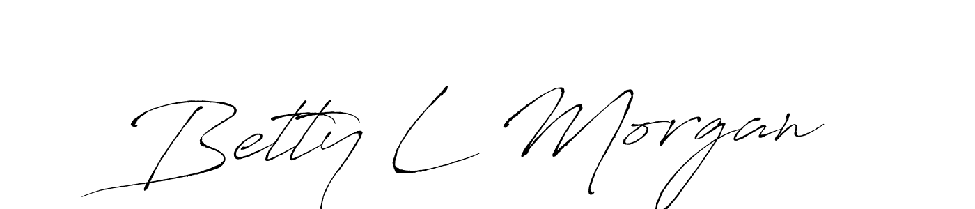 It looks lik you need a new signature style for name Betty L Morgan. Design unique handwritten (Antro_Vectra) signature with our free signature maker in just a few clicks. Betty L Morgan signature style 6 images and pictures png