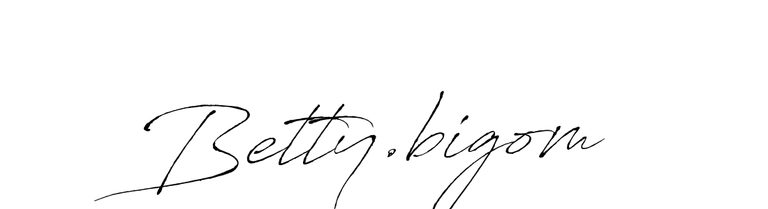 Design your own signature with our free online signature maker. With this signature software, you can create a handwritten (Antro_Vectra) signature for name Betty.bigom. Betty.bigom signature style 6 images and pictures png