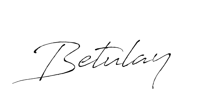 Use a signature maker to create a handwritten signature online. With this signature software, you can design (Antro_Vectra) your own signature for name Betulay. Betulay signature style 6 images and pictures png