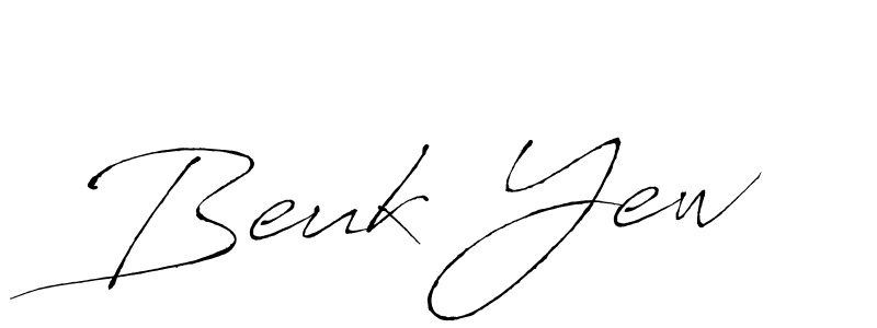 Make a beautiful signature design for name Beuk Yew. Use this online signature maker to create a handwritten signature for free. Beuk Yew signature style 6 images and pictures png