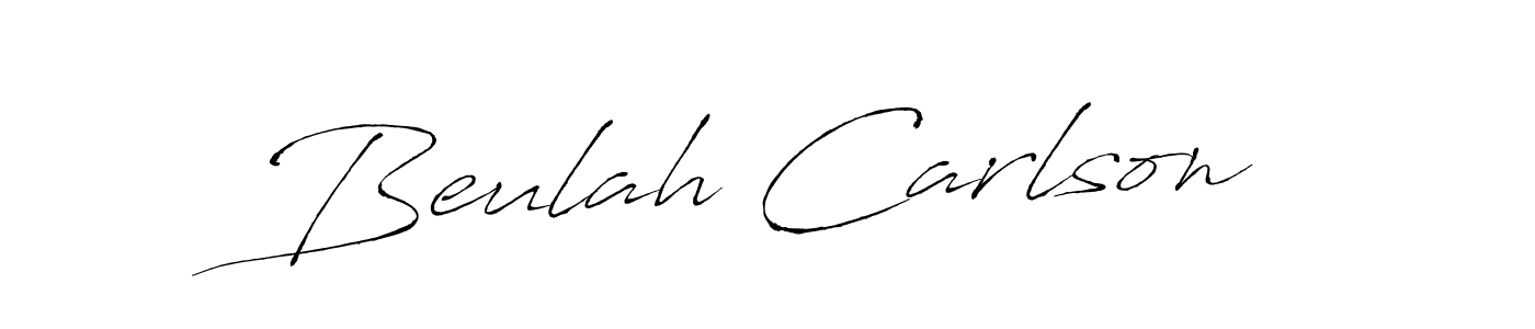 The best way (Antro_Vectra) to make a short signature is to pick only two or three words in your name. The name Beulah Carlson include a total of six letters. For converting this name. Beulah Carlson signature style 6 images and pictures png
