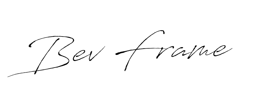 Also You can easily find your signature by using the search form. We will create Bev Frame name handwritten signature images for you free of cost using Antro_Vectra sign style. Bev Frame signature style 6 images and pictures png