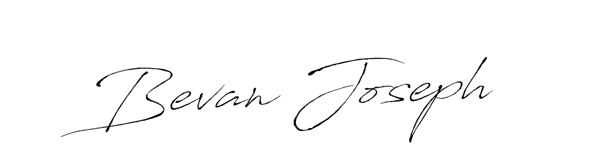 Use a signature maker to create a handwritten signature online. With this signature software, you can design (Antro_Vectra) your own signature for name Bevan Joseph. Bevan Joseph signature style 6 images and pictures png