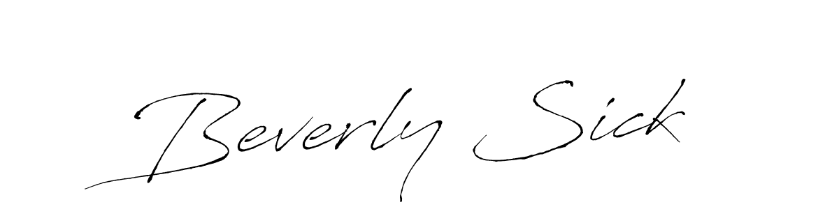 if you are searching for the best signature style for your name Beverly Sick. so please give up your signature search. here we have designed multiple signature styles  using Antro_Vectra. Beverly Sick signature style 6 images and pictures png