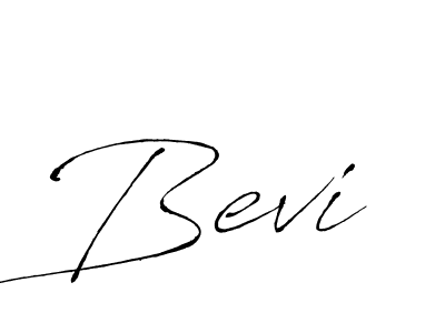 Bevi stylish signature style. Best Handwritten Sign (Antro_Vectra) for my name. Handwritten Signature Collection Ideas for my name Bevi. Bevi signature style 6 images and pictures png