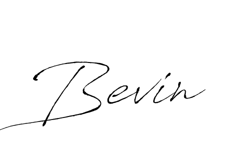 Create a beautiful signature design for name Bevin. With this signature (Antro_Vectra) fonts, you can make a handwritten signature for free. Bevin signature style 6 images and pictures png