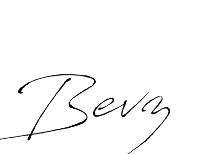 How to Draw Bevz signature style? Antro_Vectra is a latest design signature styles for name Bevz. Bevz signature style 6 images and pictures png