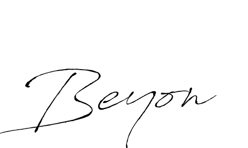 It looks lik you need a new signature style for name Beyon. Design unique handwritten (Antro_Vectra) signature with our free signature maker in just a few clicks. Beyon signature style 6 images and pictures png