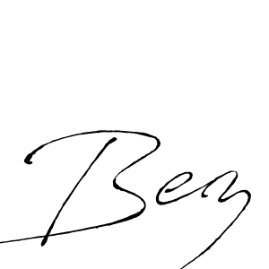 The best way (Antro_Vectra) to make a short signature is to pick only two or three words in your name. The name Bez include a total of six letters. For converting this name. Bez signature style 6 images and pictures png