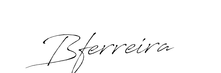 Make a short Bferreira signature style. Manage your documents anywhere anytime using Antro_Vectra. Create and add eSignatures, submit forms, share and send files easily. Bferreira signature style 6 images and pictures png