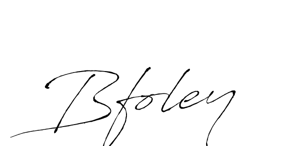 Make a beautiful signature design for name Bfoley. With this signature (Antro_Vectra) style, you can create a handwritten signature for free. Bfoley signature style 6 images and pictures png