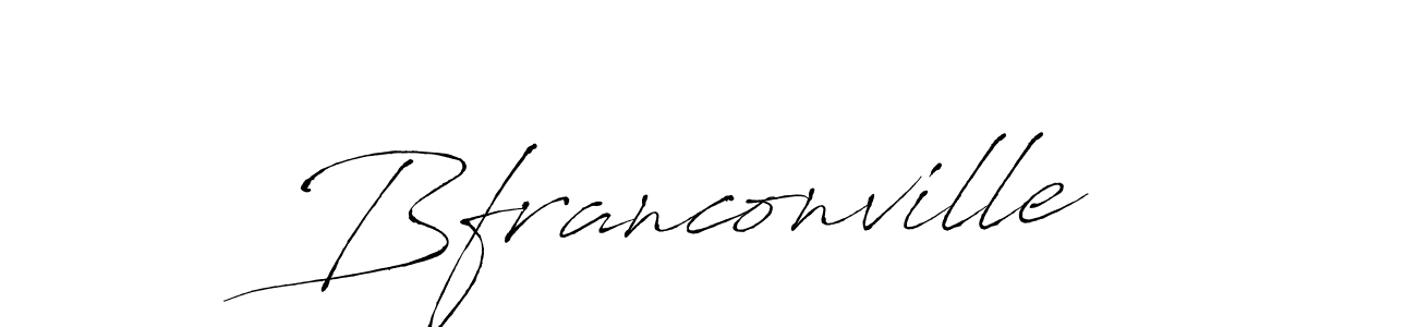 Bfranconville stylish signature style. Best Handwritten Sign (Antro_Vectra) for my name. Handwritten Signature Collection Ideas for my name Bfranconville. Bfranconville signature style 6 images and pictures png