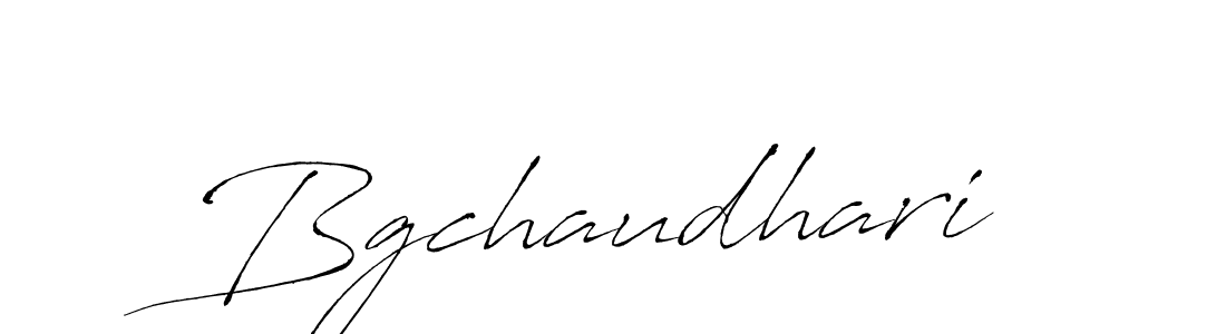 Also we have Bgchaudhari name is the best signature style. Create professional handwritten signature collection using Antro_Vectra autograph style. Bgchaudhari signature style 6 images and pictures png