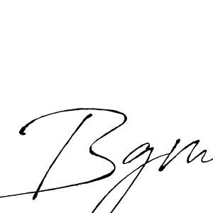 Also You can easily find your signature by using the search form. We will create Bgm name handwritten signature images for you free of cost using Antro_Vectra sign style. Bgm signature style 6 images and pictures png