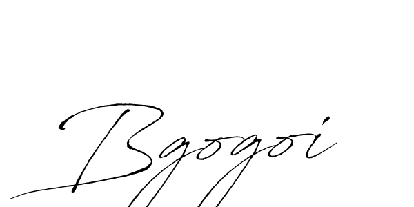 Create a beautiful signature design for name Bgogoi. With this signature (Antro_Vectra) fonts, you can make a handwritten signature for free. Bgogoi signature style 6 images and pictures png