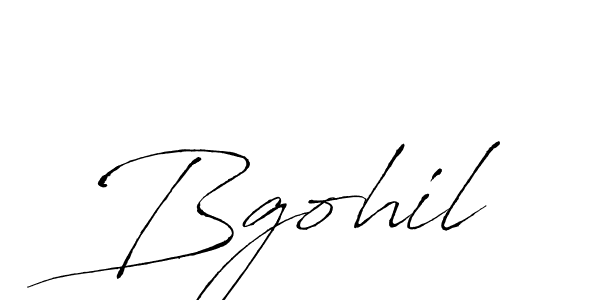 Make a beautiful signature design for name Bgohil. Use this online signature maker to create a handwritten signature for free. Bgohil signature style 6 images and pictures png