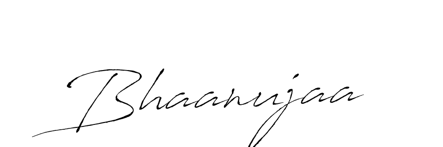 Make a beautiful signature design for name Bhaanujaa. With this signature (Antro_Vectra) style, you can create a handwritten signature for free. Bhaanujaa signature style 6 images and pictures png