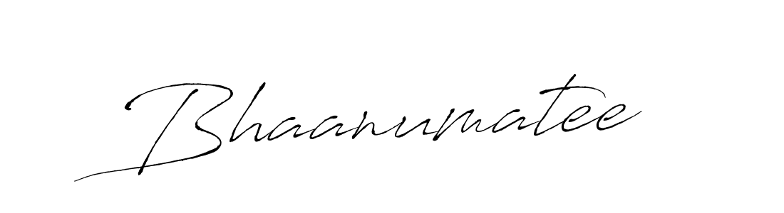 Bhaanumatee stylish signature style. Best Handwritten Sign (Antro_Vectra) for my name. Handwritten Signature Collection Ideas for my name Bhaanumatee. Bhaanumatee signature style 6 images and pictures png