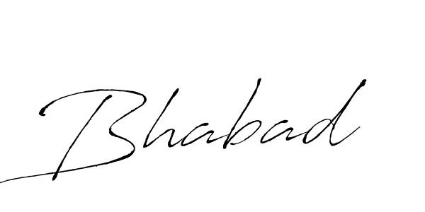 Bhabad stylish signature style. Best Handwritten Sign (Antro_Vectra) for my name. Handwritten Signature Collection Ideas for my name Bhabad. Bhabad signature style 6 images and pictures png
