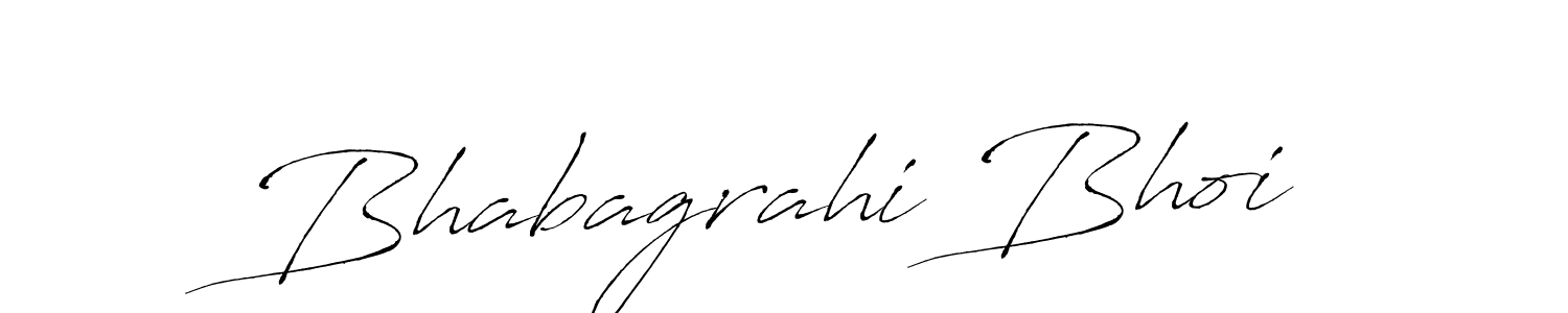 Use a signature maker to create a handwritten signature online. With this signature software, you can design (Antro_Vectra) your own signature for name Bhabagrahi Bhoi. Bhabagrahi Bhoi signature style 6 images and pictures png