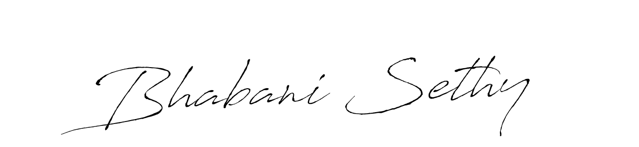How to make Bhabani Sethy name signature. Use Antro_Vectra style for creating short signs online. This is the latest handwritten sign. Bhabani Sethy signature style 6 images and pictures png