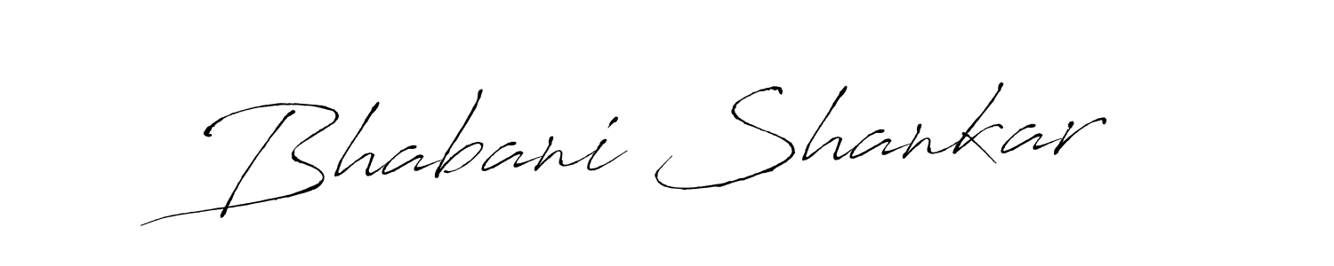 Design your own signature with our free online signature maker. With this signature software, you can create a handwritten (Antro_Vectra) signature for name Bhabani Shankar. Bhabani Shankar signature style 6 images and pictures png