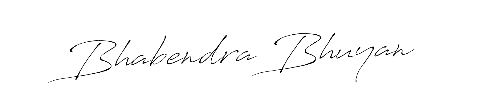 How to make Bhabendra Bhuyan signature? Antro_Vectra is a professional autograph style. Create handwritten signature for Bhabendra Bhuyan name. Bhabendra Bhuyan signature style 6 images and pictures png