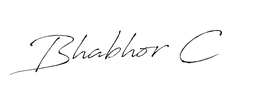 Also You can easily find your signature by using the search form. We will create Bhabhor C name handwritten signature images for you free of cost using Antro_Vectra sign style. Bhabhor C signature style 6 images and pictures png