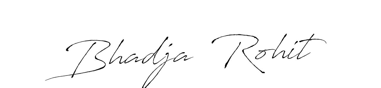 Make a short Bhadja  Rohit signature style. Manage your documents anywhere anytime using Antro_Vectra. Create and add eSignatures, submit forms, share and send files easily. Bhadja  Rohit signature style 6 images and pictures png