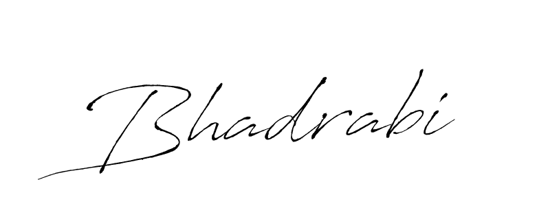 You should practise on your own different ways (Antro_Vectra) to write your name (Bhadrabi) in signature. don't let someone else do it for you. Bhadrabi signature style 6 images and pictures png