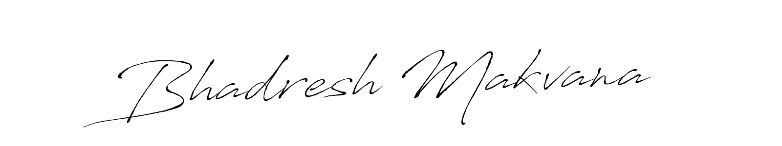 This is the best signature style for the Bhadresh Makvana name. Also you like these signature font (Antro_Vectra). Mix name signature. Bhadresh Makvana signature style 6 images and pictures png