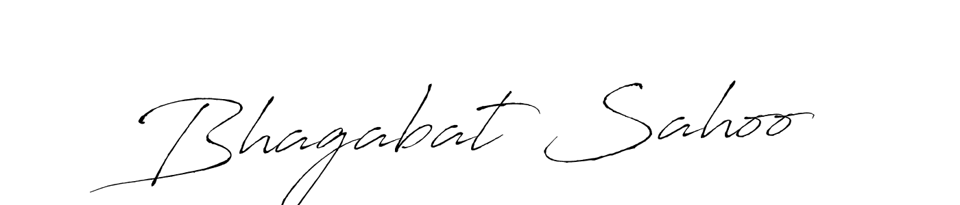 Create a beautiful signature design for name Bhagabat Sahoo. With this signature (Antro_Vectra) fonts, you can make a handwritten signature for free. Bhagabat Sahoo signature style 6 images and pictures png