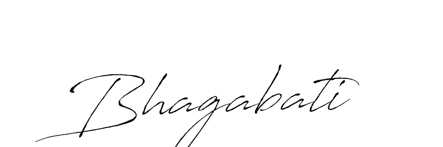 Make a beautiful signature design for name Bhagabati. With this signature (Antro_Vectra) style, you can create a handwritten signature for free. Bhagabati signature style 6 images and pictures png