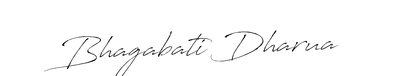 Make a beautiful signature design for name Bhagabati Dharua. With this signature (Antro_Vectra) style, you can create a handwritten signature for free. Bhagabati Dharua signature style 6 images and pictures png