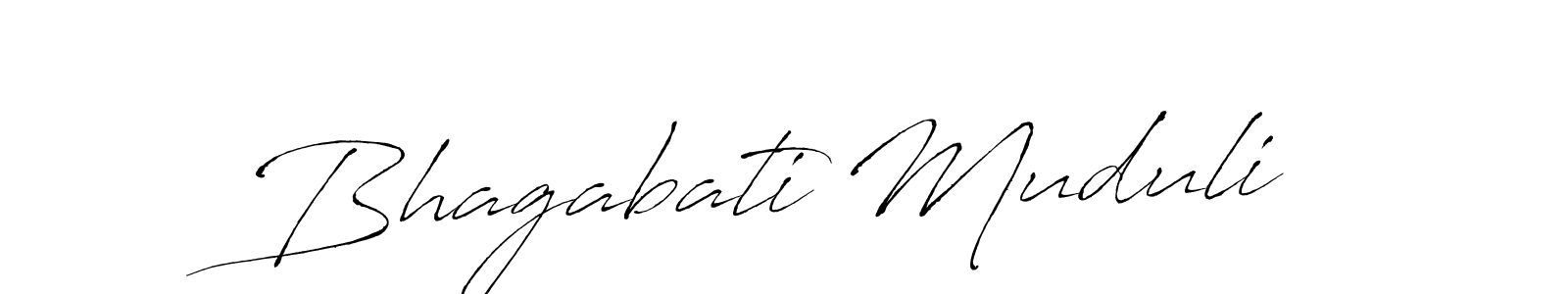 It looks lik you need a new signature style for name Bhagabati Muduli. Design unique handwritten (Antro_Vectra) signature with our free signature maker in just a few clicks. Bhagabati Muduli signature style 6 images and pictures png