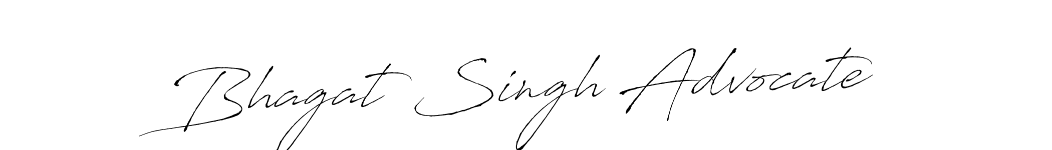 Make a beautiful signature design for name Bhagat Singh Advocate. With this signature (Antro_Vectra) style, you can create a handwritten signature for free. Bhagat Singh Advocate signature style 6 images and pictures png