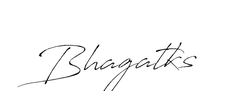 Make a beautiful signature design for name Bhagatks. Use this online signature maker to create a handwritten signature for free. Bhagatks signature style 6 images and pictures png
