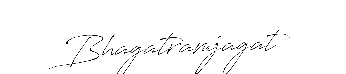 Make a beautiful signature design for name Bhagatramjagat. With this signature (Antro_Vectra) style, you can create a handwritten signature for free. Bhagatramjagat signature style 6 images and pictures png